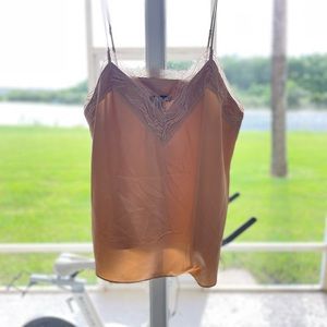 Silk Cami Champagne Blouse